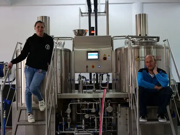 Brasserie La Vertueuse - Céline et Christophe